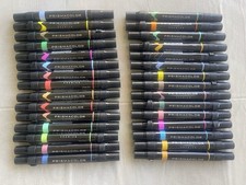 Marcadores de arte de ponta dupla Prismacolor Premier - 30 unidades.  Nunca usado comprar usado  Enviando para Brazil