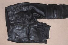Richa black leather for sale  BLACKPOOL