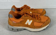 Usado, Tênis masculino New Balance 2002R M2002RDE laranja com cadarço cano baixo tamanho 9.5 comprar usado  Enviando para Brazil