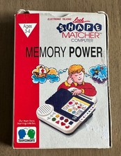 CONJUNTO DE CARTÕES DE ATIVIDADE ELECTRONIC TALKING LITTLE SHAPE MATCHER COMPUTADOR MEMORY POWER comprar usado  Enviando para Brazil