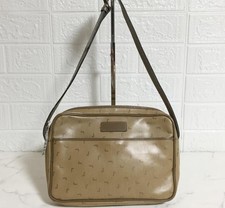 Usado, Bolsa de ombro Lancel vintage couro francês PVC usada compacta alça ajustável comprar usado  Enviando para Brazil