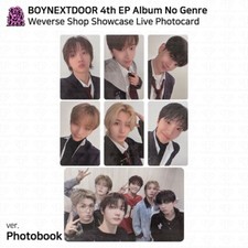 BOYNEXTDOOR 4º EP SEM GÊNERO Weverse Shop Showcase Live Photobook ver. Cartão fotográfico comprar usado  Enviando para Brazil