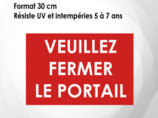 Autocollant sticker panneau d'occasion  Tours-