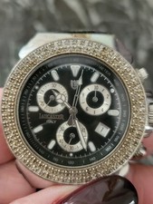 Orologio acciaio brillantini usato  Napoli
