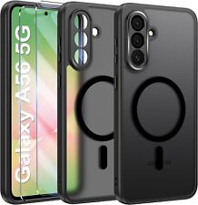 Hülle + 2X Schutzglas  für Samsung Galaxy A56 5G Panzerfolie MagSafe Case 9H comprar usado  Enviando para Brazil