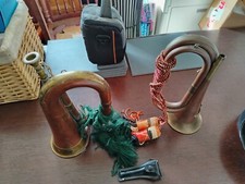 Military brass bugles for sale  LISS