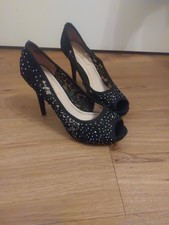 Schwarze high heels gebraucht kaufen  Hamburg