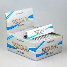 Usado, Papel de enrolar Rizla prata mícron fino king size cigarro para fumar grátis P&P comprar usado  Enviando para Brazil