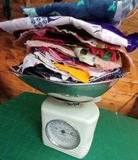 Fabric scraps bag. for sale  DEVIZES