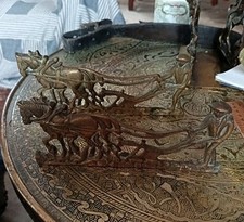 Brass pair hearth for sale  LANCASTER