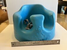 Assento de bebê Bumbo Bumbo assento de piso de espuma macia azul com arnês de 3 pontos levemente usado comprar usado  Enviando para Brazil