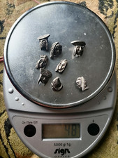 Lot boutons argent d'occasion  Évran