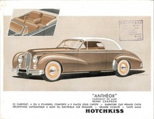 Catalogue brochure hotchkiss d'occasion  Besançon
