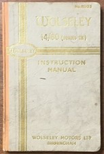 Genuine original instruction for sale  SIDMOUTH