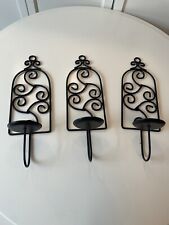 Black wall candle for sale  BURY ST. EDMUNDS