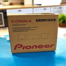 Pioneer S-CR400-K 3-Speaker Bundle System 1 alto-falante central e 2 alto-falantes traseiros NOVO comprar usado  Enviando para Brazil