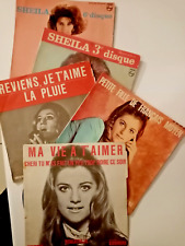 Sheila lot 45t d'occasion  Saint-Sébastien-de-Morsent