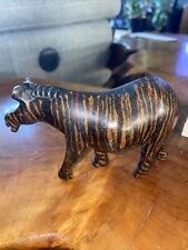 Handgeschnitztes zebra gebraucht kaufen  Fürth