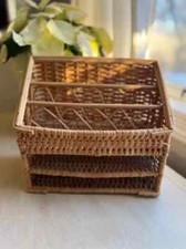 Vintage rattan desk for sale  Cary