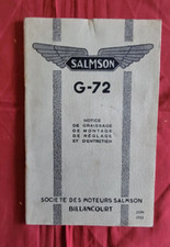 Salmson randonnée réglage d'occasion Salmson randonnée réglage d'occasion  Caderousse