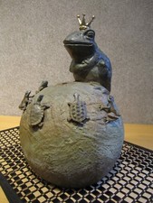 Froschkönig bronze wasserspei gebraucht kaufen  Wuppertal