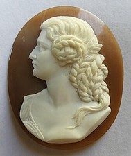 Camee coquille 1900. d'occasion  Paris VII