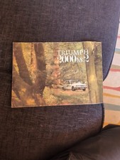 Triumph 2000mk2 brochure for sale  BRAINTREE