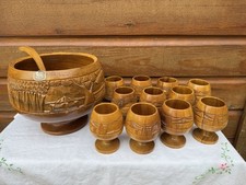 Vintage hand carved for sale  Walcott