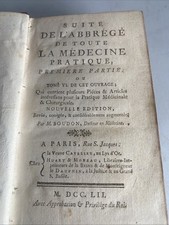 Livre ancien 1752 d'occasion  Chameyrat