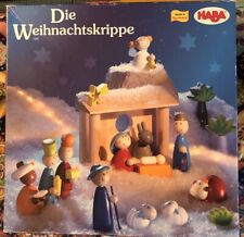 Haba krippe weihnachtskrippe gebraucht kaufen  Ratingen