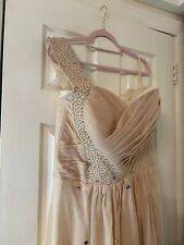 One shoulder champagne for sale  EDINBURGH