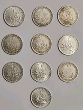 Lot pièces argent d'occasion  Limoges-