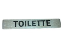 Targa toilette incisa usato  Erice