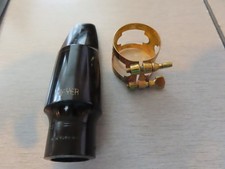 EXCELENTE BOCAL SAX TENOR MEYER 5M LIMPO VINTAGE NOVA YORK CÂMARA PEQUENA comprar usado  Enviando para Brazil