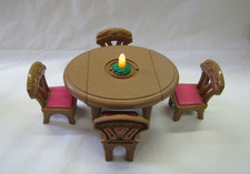 FISHER PRICE Loving Family Casa de Bonecas SALA DE JANTAR CADEIRAS DE MESA CELEBRAÇÕES  comprar usado  Enviando para Brazil