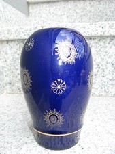 Vase porcelaine bleu d'occasion  Sarreguemines