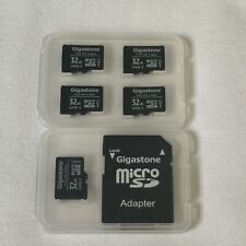 Usado, Gigastone 32GB 5-Pack Cartão Micro SD Full 4K HD Vídeo, Segurança de Vigilância, Câmera comprar usado  Enviando para Brazil