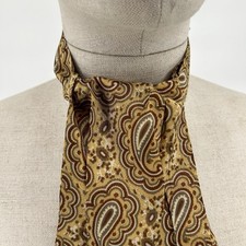 Vintage cravat silk for sale  LEEDS