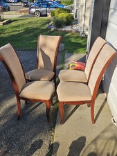 Wooden fabric dining for sale  Toms River