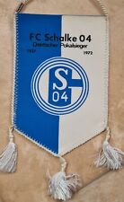 Schalke wimpel 1972 gebraucht kaufen  Knüllwald
