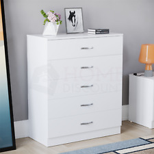 white bedroom drawers for sale  BRADFORD