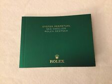 Libretto booklet rolex usato  Italia