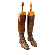 Vtg leather brown for sale  Crestwood