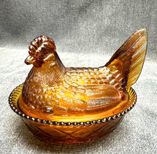 Vtg amber glass for sale  Holland