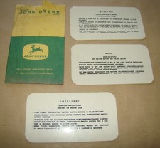 John deere pouch d'occasion  Expédié en Belgium