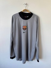 Camiseta de futebol vintage Nike Barcelona 1998/99 goleiro manga comprida futebol GG comprar usado  Enviando para Brazil