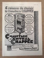 1930 advertising heating d'occasion  Expédié en Belgium