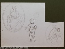 Disegno bozzetto drawing usato  Pescia
