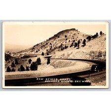 Usado, Cartão postal vintage novo grau Geiger Nevada's Scenic Skyway RPPC 0362 comprar usado  Enviando para Brazil