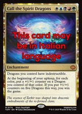 Mtg call the usato  Italia
